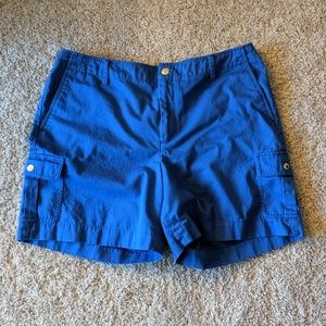 Chaps Women's Blue Shorts, Size 16